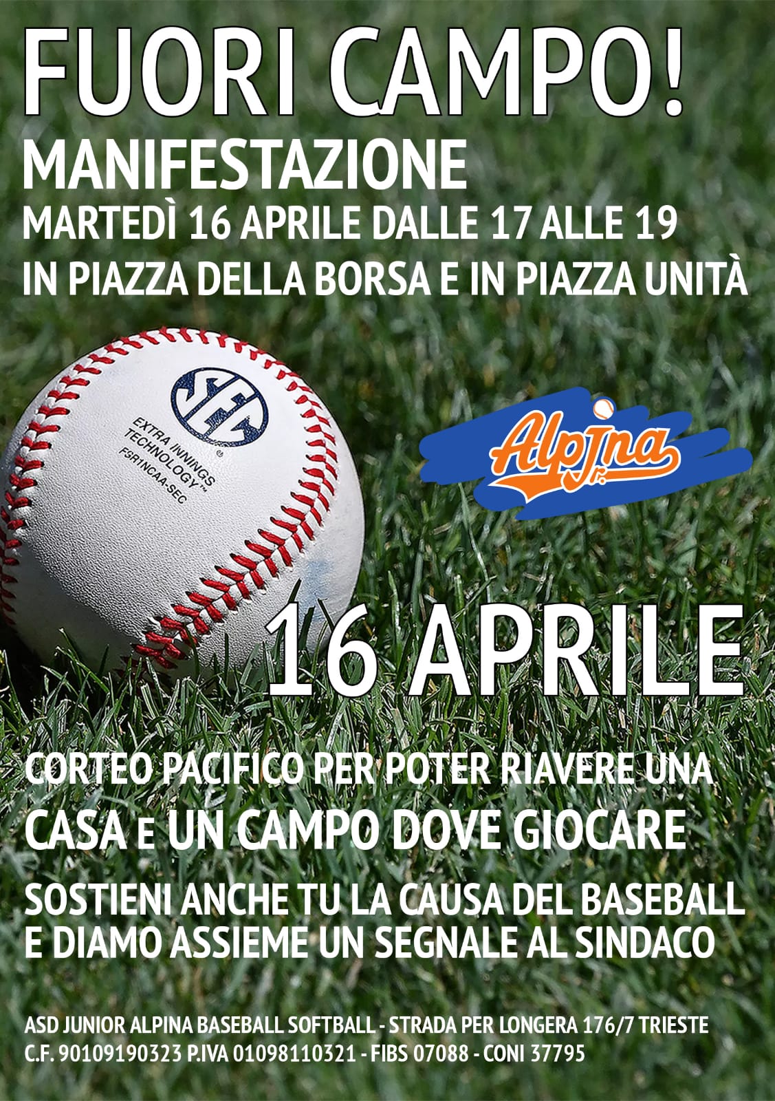 Il 16 aprile un corteo per il nostro Campo