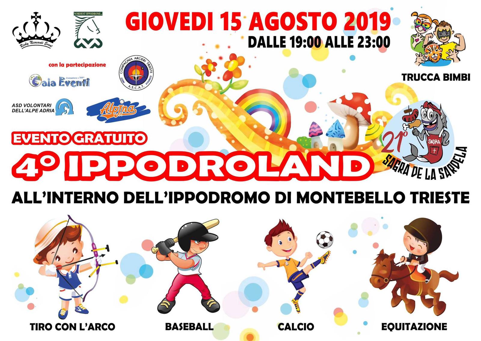 ANCHE  LA ISCOPY JUNIOR ALPINA ALL’APPUNTAMENTO DI FERRAGOSTO ALL’IPPODROMO DI TRIESTE