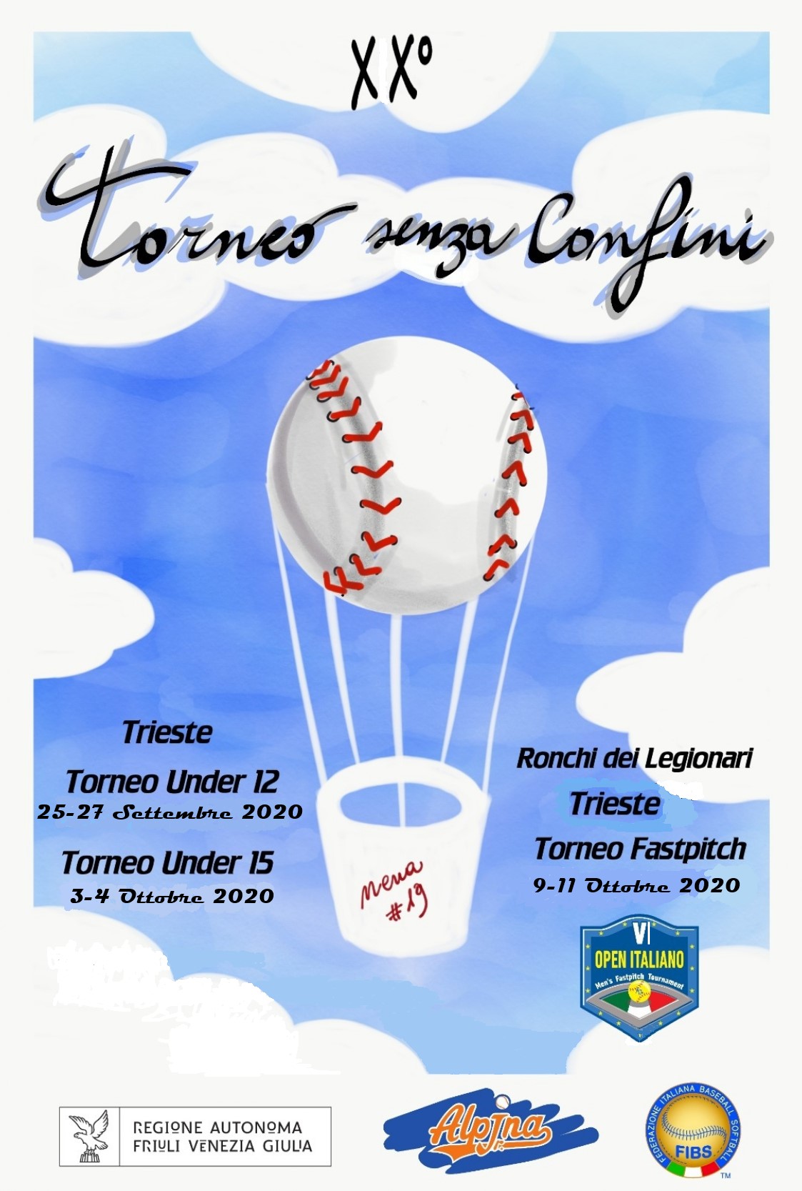 XX TORNEO SENZA CONFINI 2020
