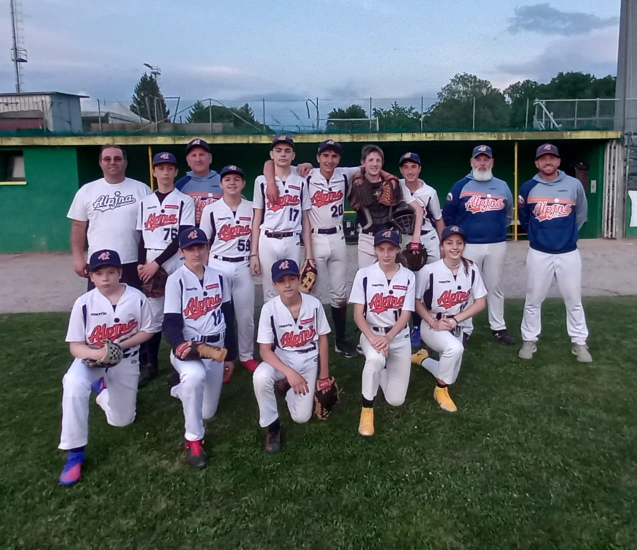 inizia bene il campionato under14 della IsCcopy Junior Alpina